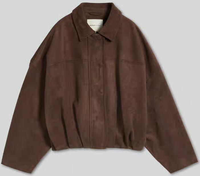 Tom Tailor Denim relaxed fit jack van kunstleer