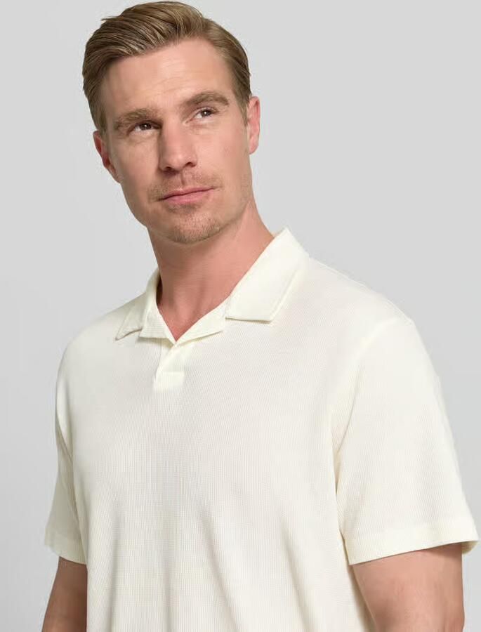 Tom Tailor Denim Relaxed fit Poloshirt van Katoenmix