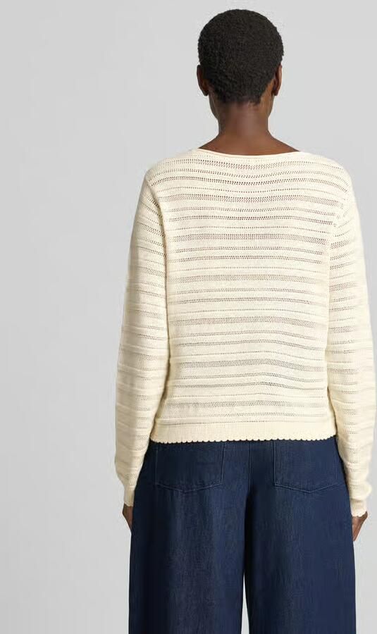 Tom Tailor Denim relaxed fit pullover van katoenmix - Foto 3