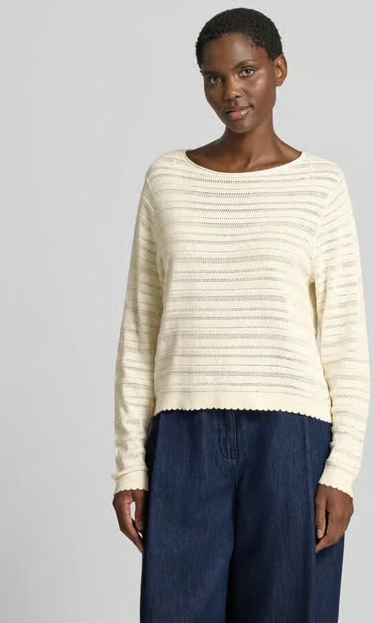 Tom Tailor Denim relaxed fit pullover van katoenmix - Foto 2