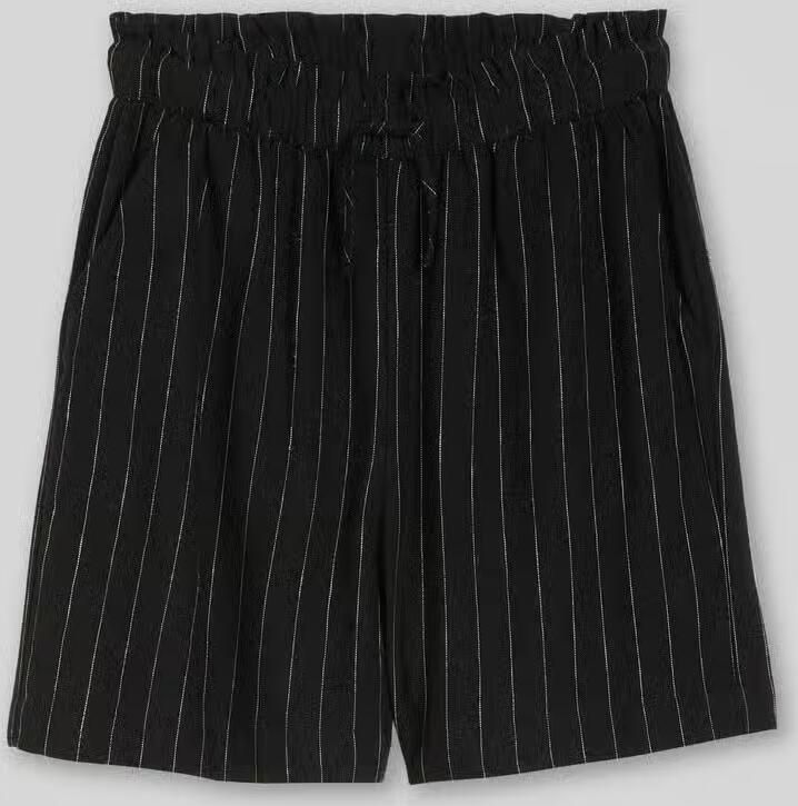 Tom Tailor Denim relaxed fit short van mix van viscose en linnen - Foto 2