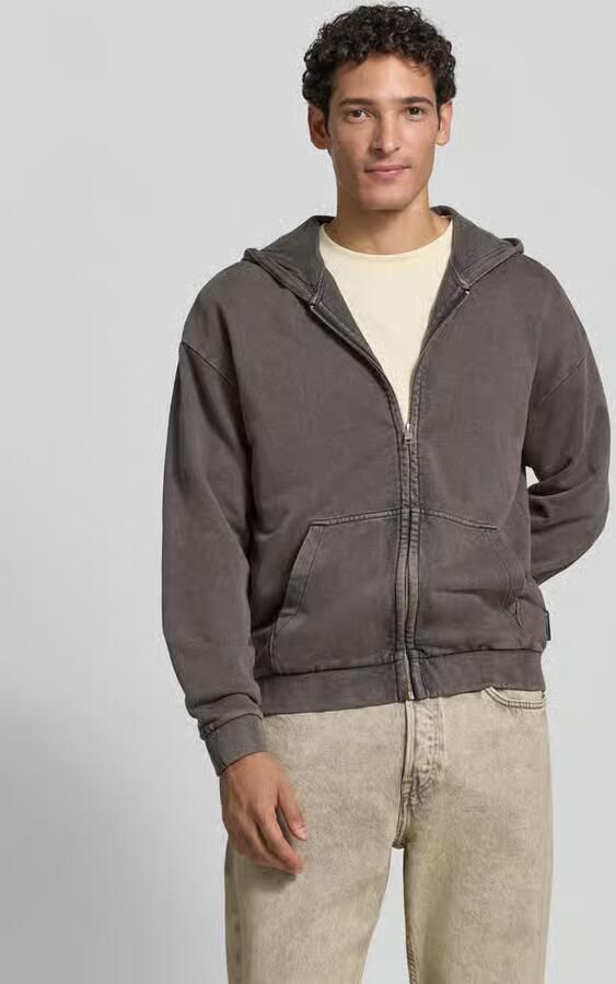 Tom Tailor Denim relaxed fit sweatjack van puur katoen - Foto 2