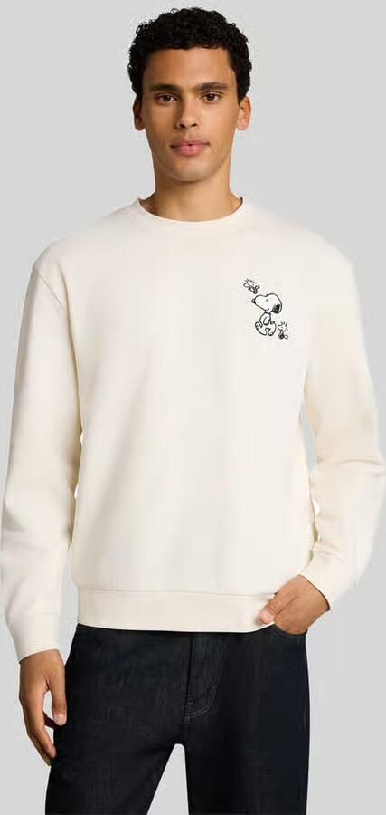 Tom Tailor Denim relaxed fit sweatshirt van katoenmix met Peanuts-print - Foto 3
