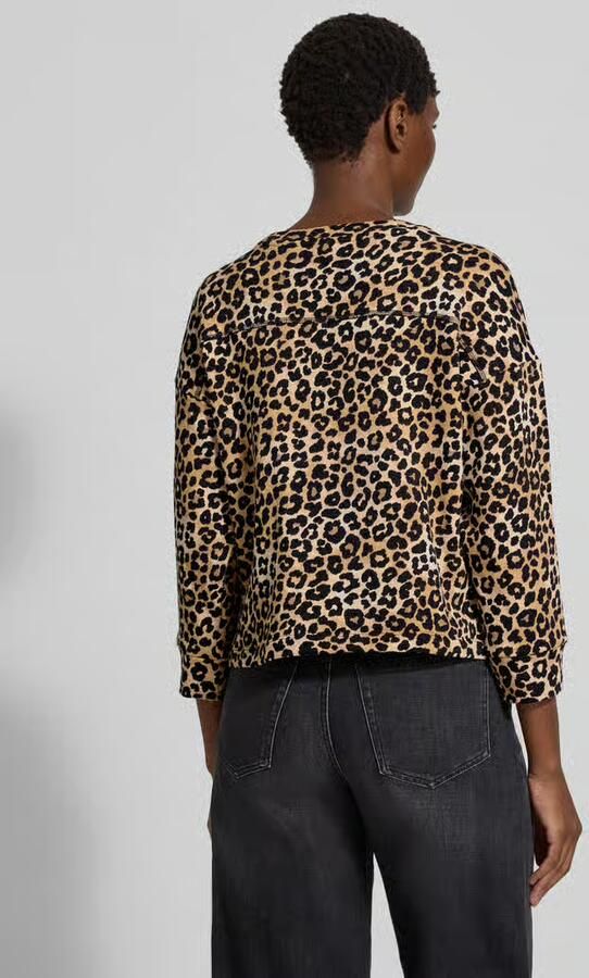 Tom Tailor Denim Relaxed fit sweatshirt van katoenmix