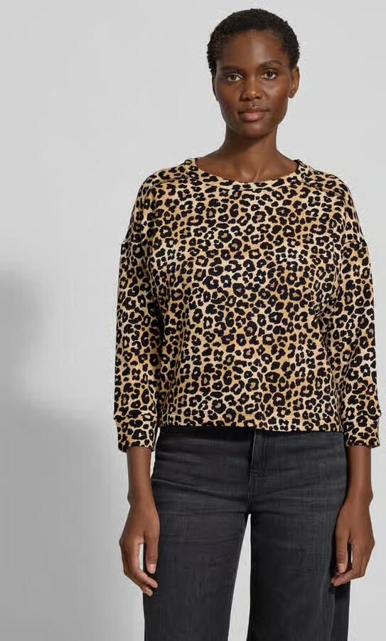 Tom Tailor Denim Relaxed fit sweatshirt van katoenmix - Foto 2
