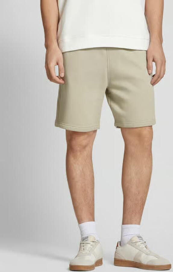 Tom Tailor Denim Relaxed fit sweatshorts in een katoenmix in joggerstijl - Foto 2