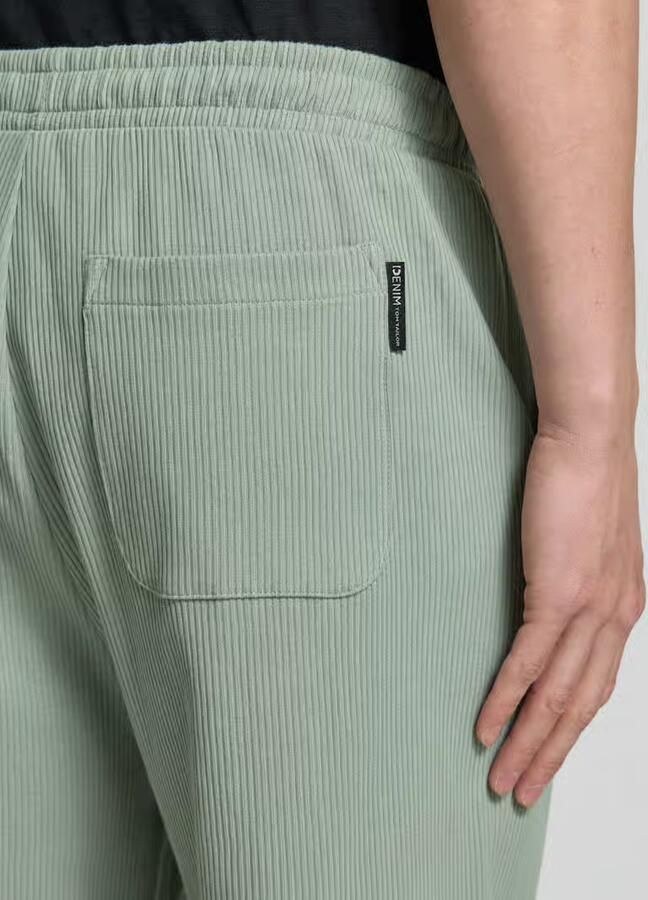 Tom Tailor Denim relaxed fit sweatshorts van puur katoen