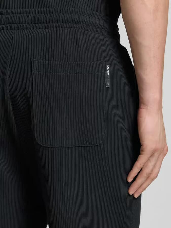 Tom Tailor Denim relaxed fit sweatshorts van puur katoen