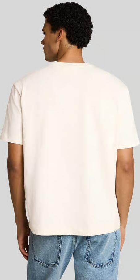 Tom Tailor Denim relaxed fit t-shirt van puur katoen met peanuts©-print op de voorkant - Foto 2