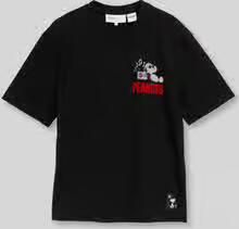 Tom Tailor Denim relaxed fit t-shirt met peanuts motiefprint