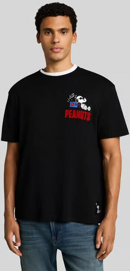 Tom Tailor Denim relaxed fit t-shirt met peanuts motiefprint - Foto 3