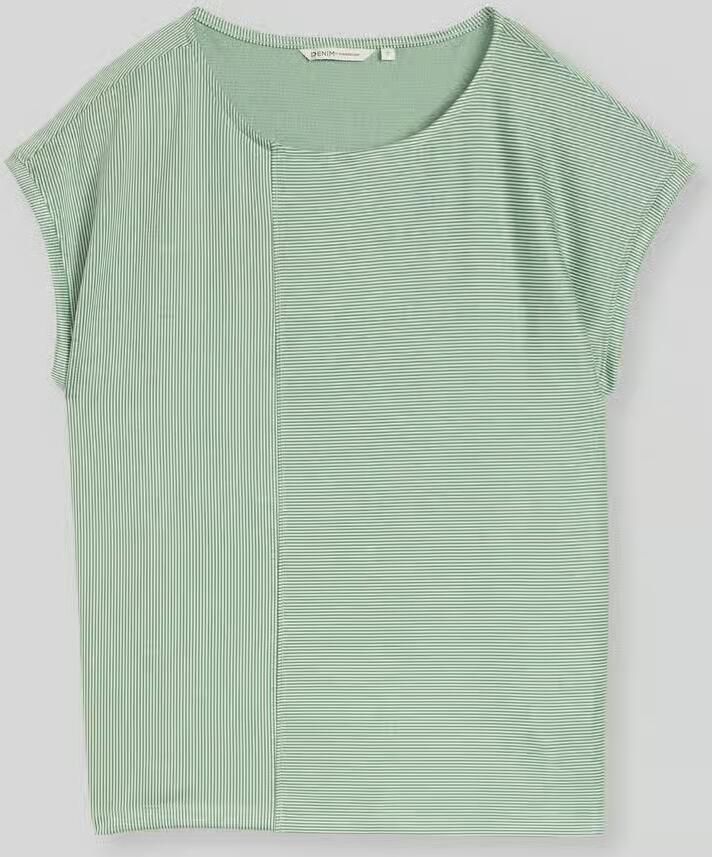 Tom Tailor Denim relaxed fit T-shirt met ronde hals - Foto 2