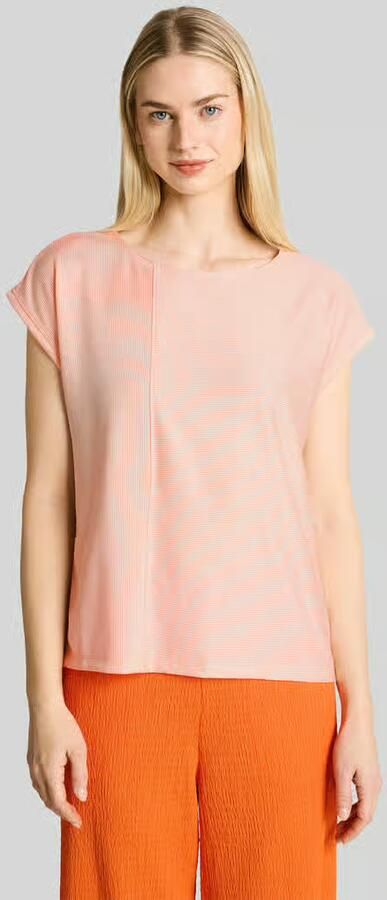 Tom Tailor Denim relaxed fit T-shirt met ronde hals - Foto 3