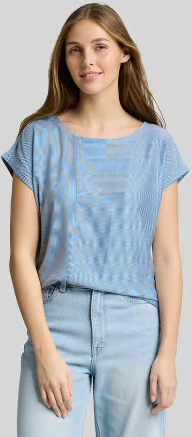 Tom Tailor Denim relaxed fit T-shirt met ronde hals - Foto 3