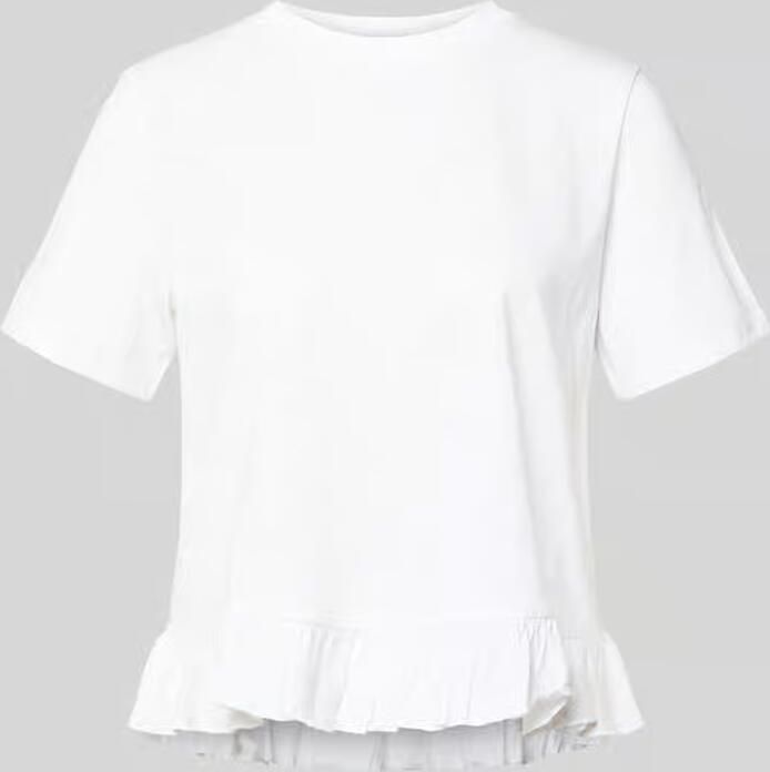 Tom Tailor Denim relaxed fit T-shirt met volants - Foto 2