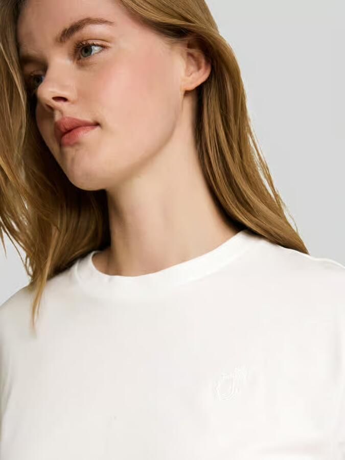 Tom Tailor Denim relaxed fit T-shirt van puur katoen