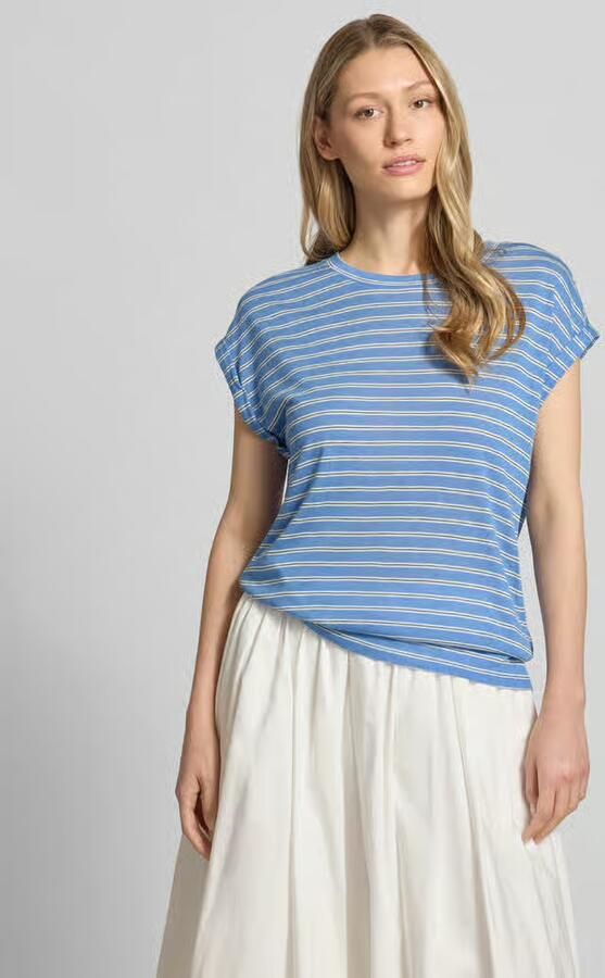 Tom Tailor Denim relaxed fit T-shirt van viscosemix - Foto 2