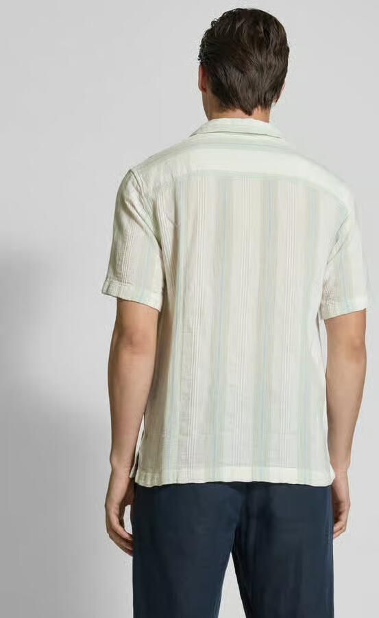 Tom Tailor Denim Relaxed fit vrijetijdsoverhemd van puur katoen