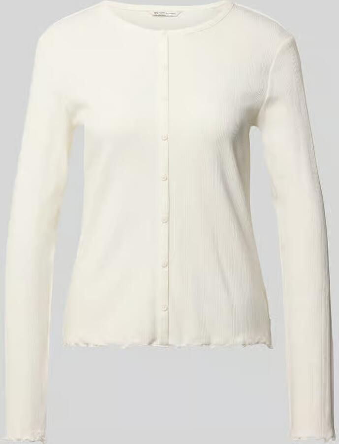 Tom Tailor Denim shaped fit shirt met lange mouwen van katoenmix - Foto 2