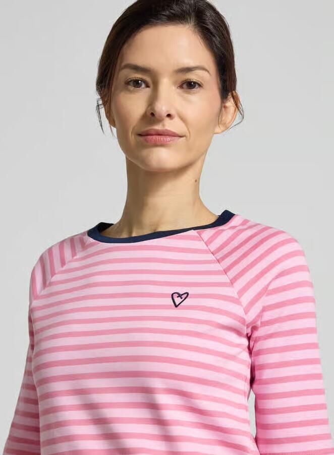 Tom Tailor Denim shaped fit T-shirt van puur katoen