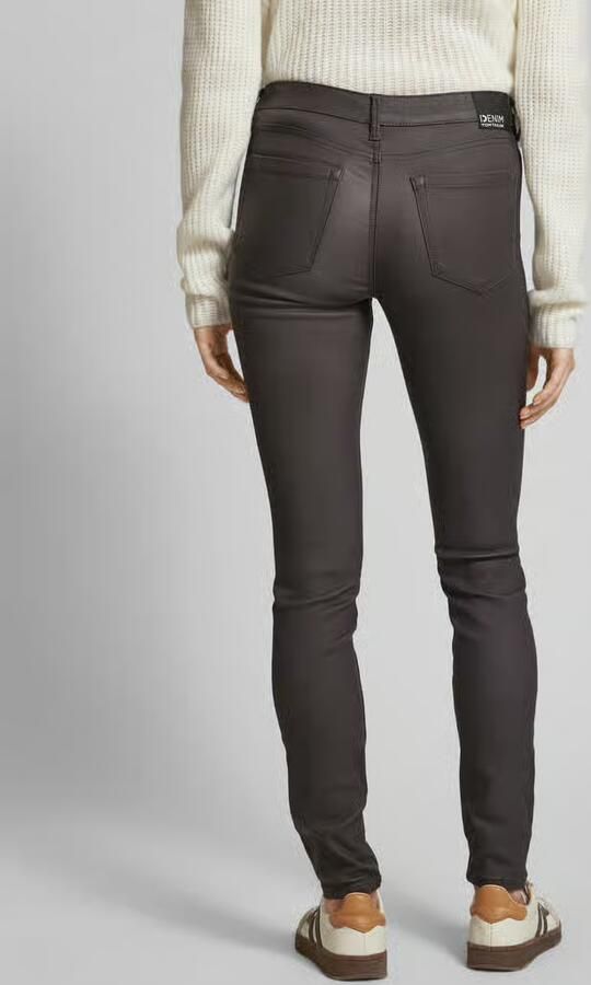 Tom Tailor Denim Super slim fit jeans met coating model 'NELA' - Foto 2