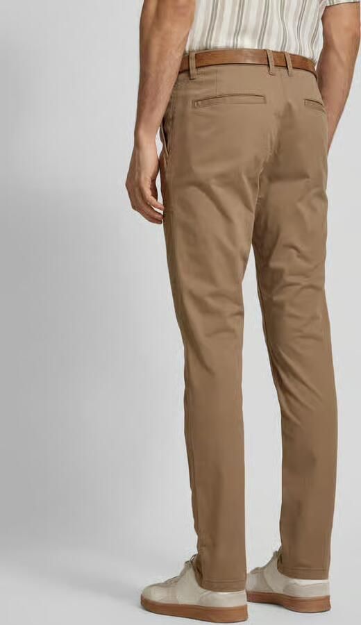 Tom Tailor Denim Chino licht voorgewassen (set Met riem)