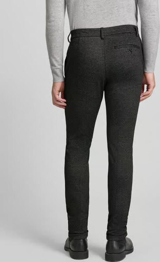Tom Tailor Denim Slim fit chino met viscosegehalte
