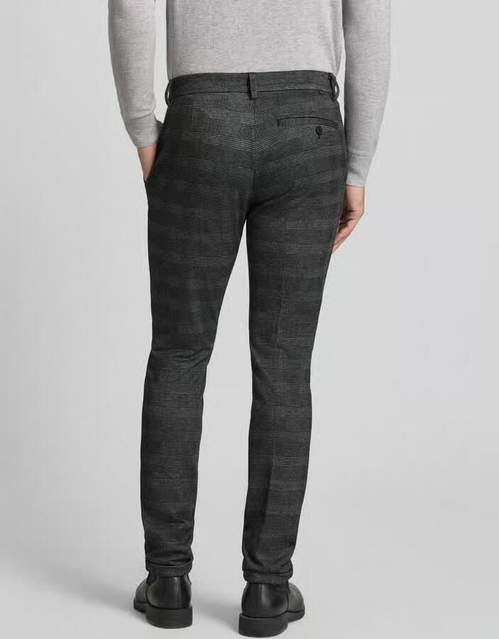 Tom Tailor Denim Slim fit chino met viscosegehalte