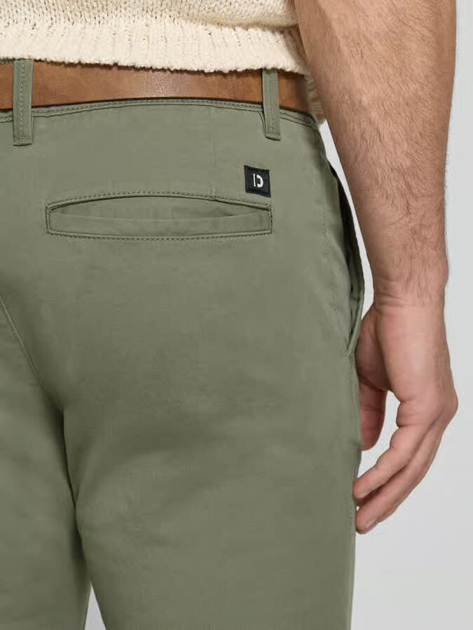 Tom Tailor Denim slim fit chino van katoenmix