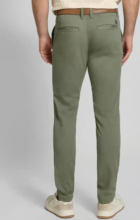 Tom Tailor Denim slim fit chino van katoenmix
