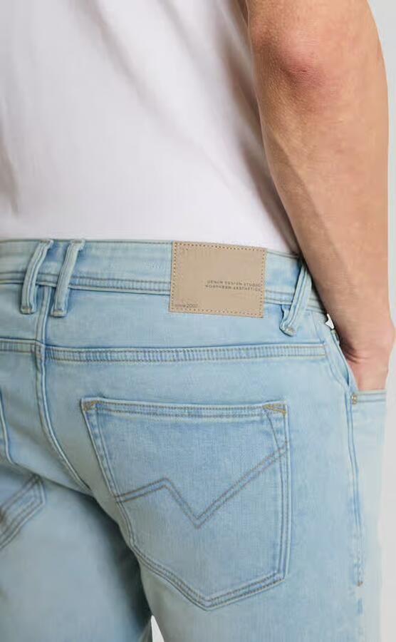 Tom Tailor Denim slim fit korte jeans van katoenmix model 'TTPIERS SLIM'