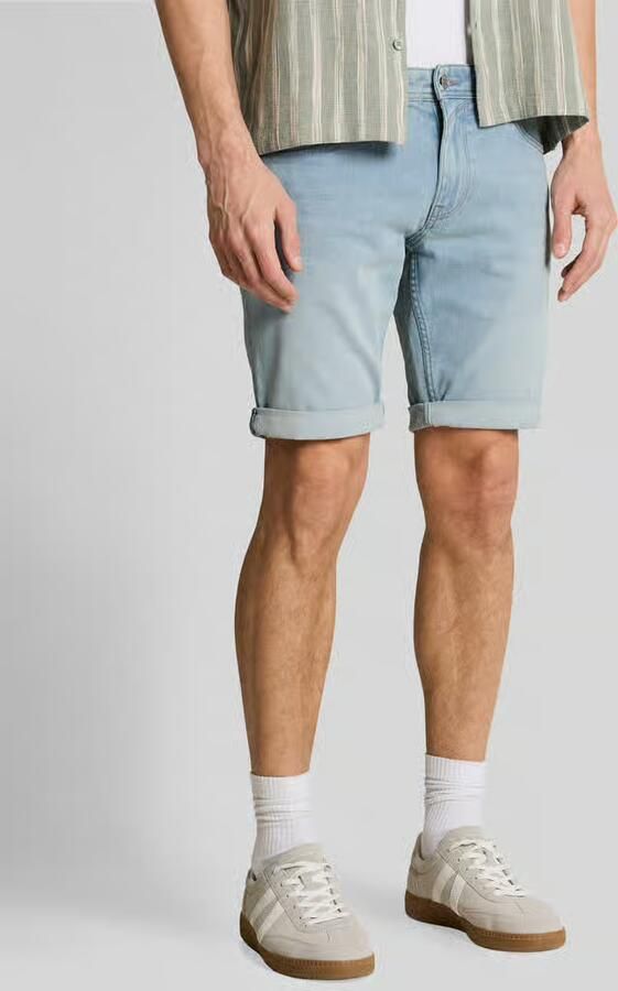Tom Tailor Denim slim fit korte jeans van katoenmix model 'TTPIERS SLIM' - Foto 3