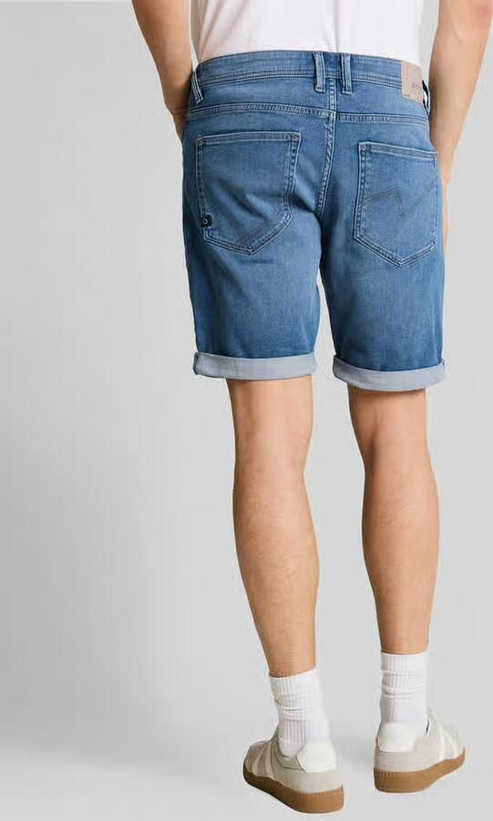 Tom Tailor Denim slim fit korte jeans van katoenmix model 'TTPIERS SLIM' - Foto 4