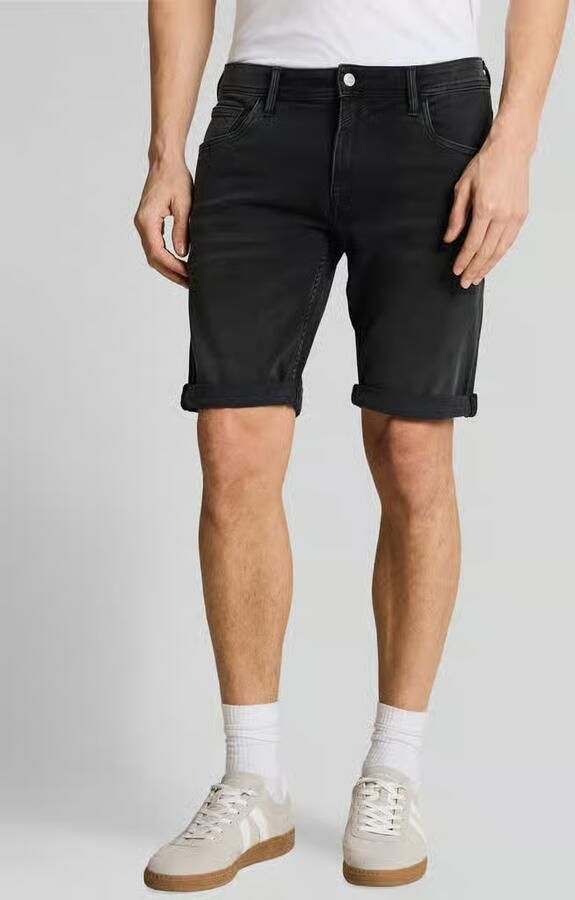 Tom Tailor Denim slim fit korte jeans van katoenmix model 'TTPIERS SLIM' - Foto 2
