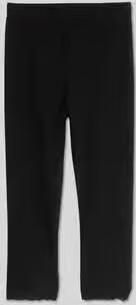 Tom Tailor Denim Slim fit legging van katoenmix met kant