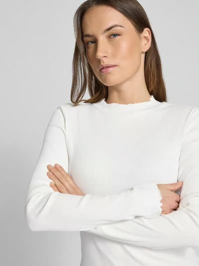 Tom Tailor Denim Slim fit shirt met lange mouwen van katoenmix - Foto 2