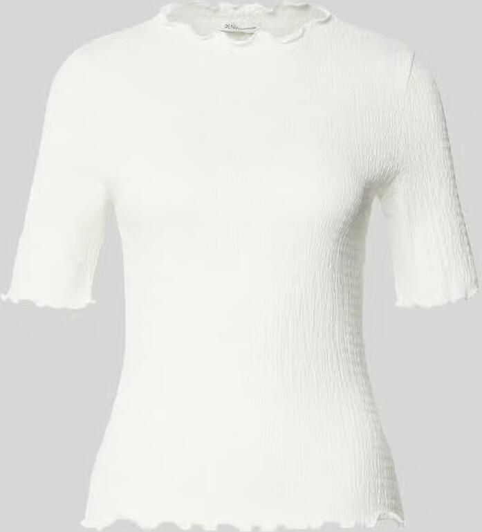 Tom Tailor Denim slim fit T-shirt met opstaande kraag - Foto 2