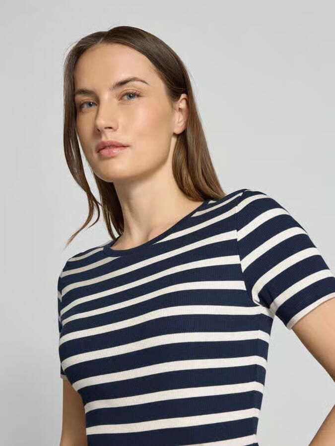 Tom Tailor Denim Slim fit T-shirt van katoenmix - Foto 2
