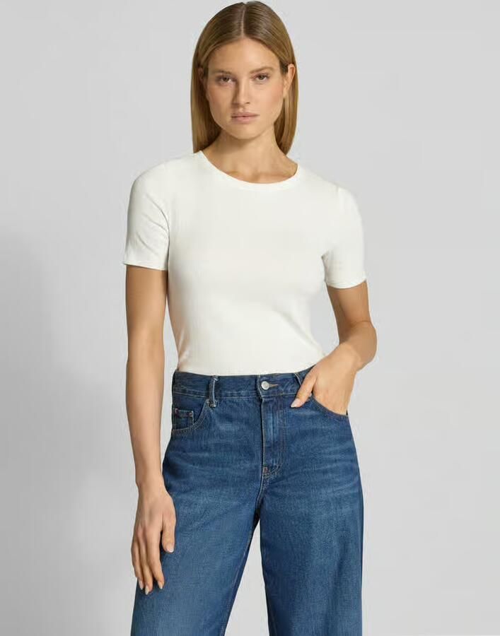Tom Tailor Denim Slim Fit T-shirt van katoenmix - Foto 2