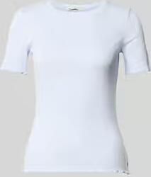 Tom Tailor Denim slim fit T-shirt van katoenmix in ribtricot - Foto 1
