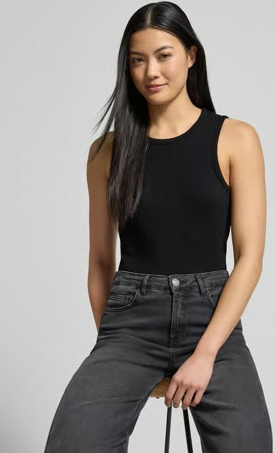 Tom Tailor Denim Slim fit tanktop van katoenmix - Foto 2