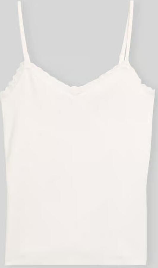 Tom Tailor Denim slim fit top van katoenmix - Foto 2