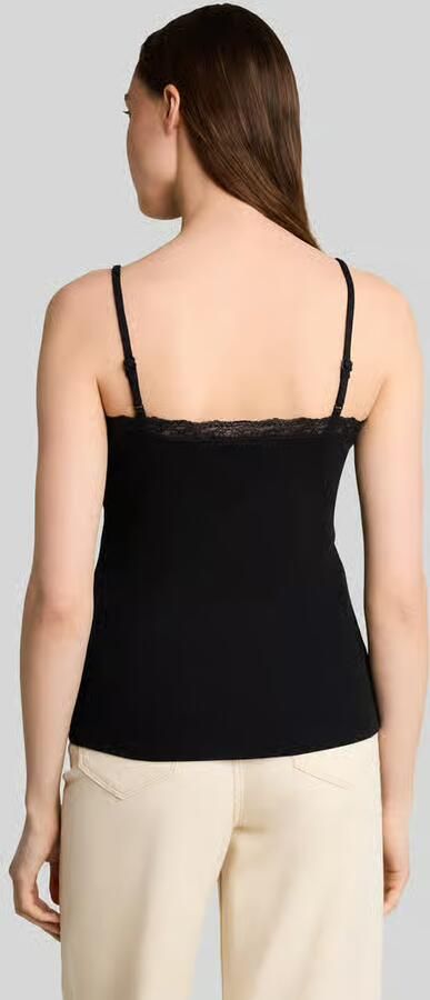 Tom Tailor Denim slim fit top van katoenmix - Foto 2