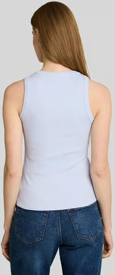 Tom Tailor Denim slim fit top van katoenmix