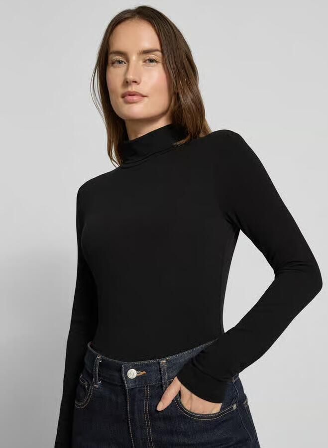Tom Tailor Denim Slim fit turtleneck met viscose - Foto 2