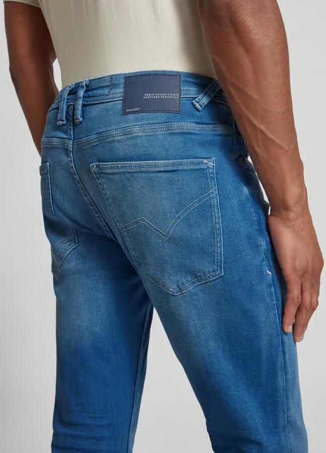 Tom Tailor Denim Straight fit jeans van katoenmix model 'AEDAN' - Foto 2