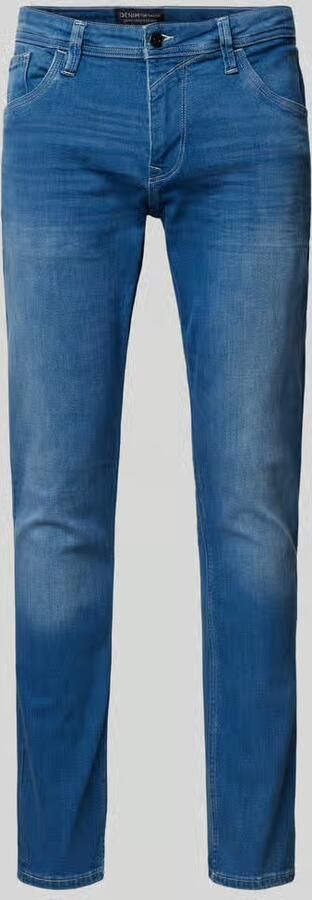 Tom Tailor Denim Straight fit jeans van katoenmix model 'AEDAN'