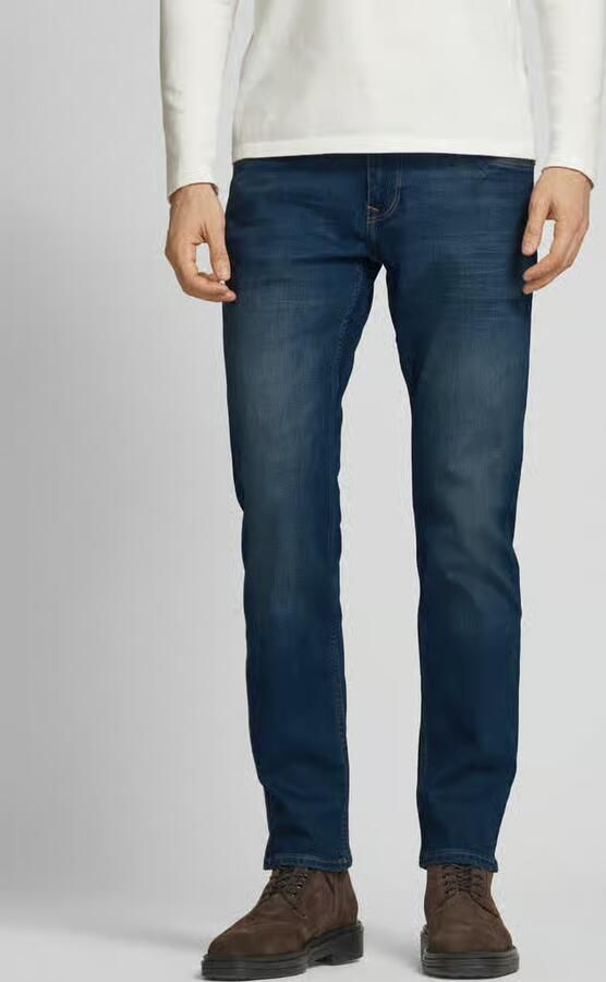 Tom Tailor Denim Straight fit jeans van katoenmix model 'AEDAN' - Foto 2