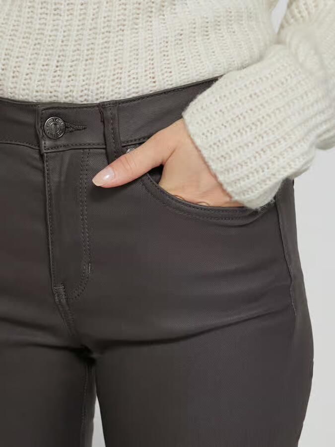 Tom Tailor Denim Super slim fit jeans met coating model 'NELA'