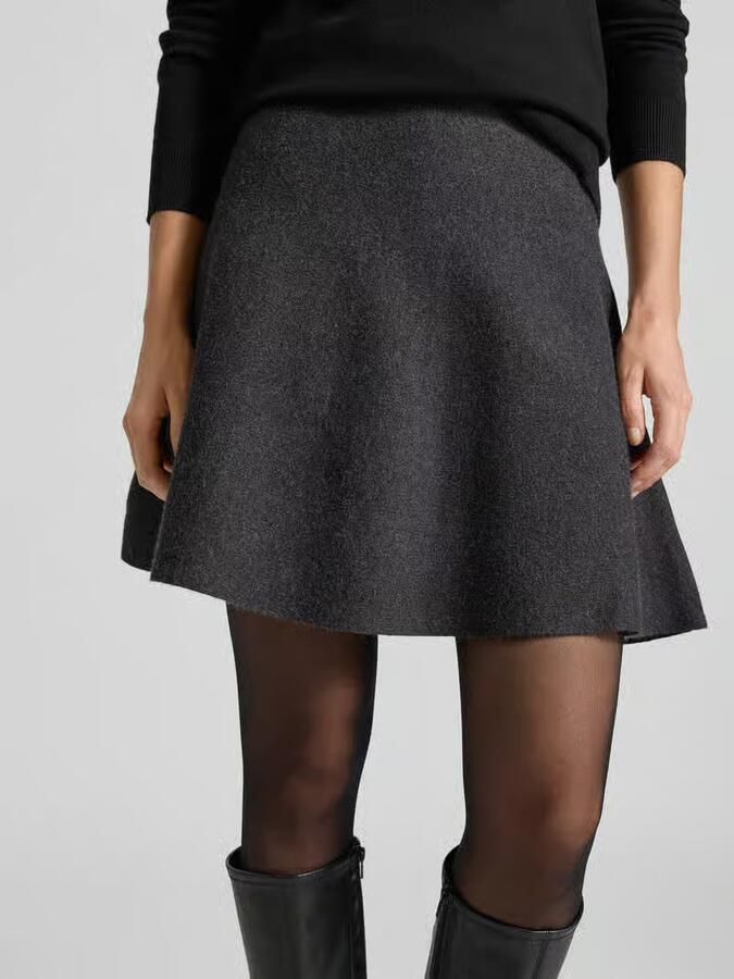 Tom Tailor Denim Uitlopende minirok van viscosemix